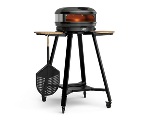 Gozney Arc XL Essentials Bundle Portable Pizza Oven with Stand and Pizza Peel - Off Black