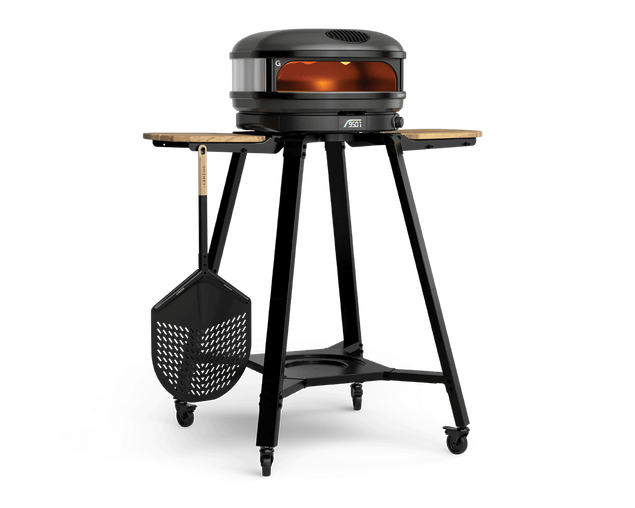 Gozney Arc XL Essentials Bundle Portable Pizza Oven with Stand and Pizza Peel - Off Black, Off Black, hi-res image number null