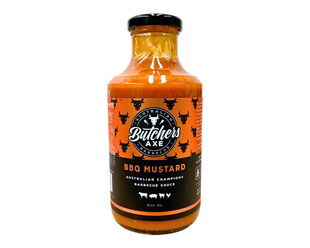Butchers Axe BBQ Mustard Sauce 550G