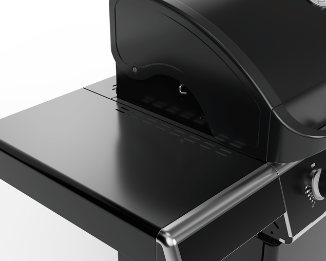 Beefmaster Classic T-Series 4 Burner BBQ On Classic Cart With Folding Shelves, , hi-res