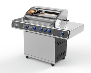 Deluxe Beefmaster T-Series 4 Burner BBQ