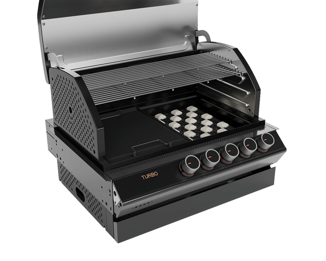 Ziegler & Brown Turbo Classic 5 Burner Build In BBQ (T Series), , hi-res