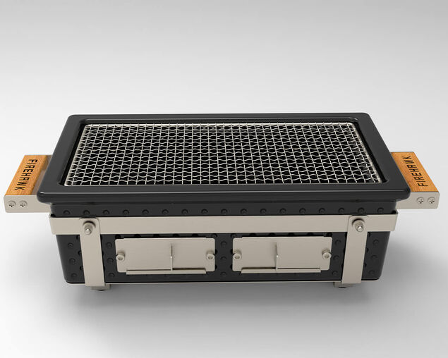 Firehawk Hibachi Tabletop Grill, , hi-res