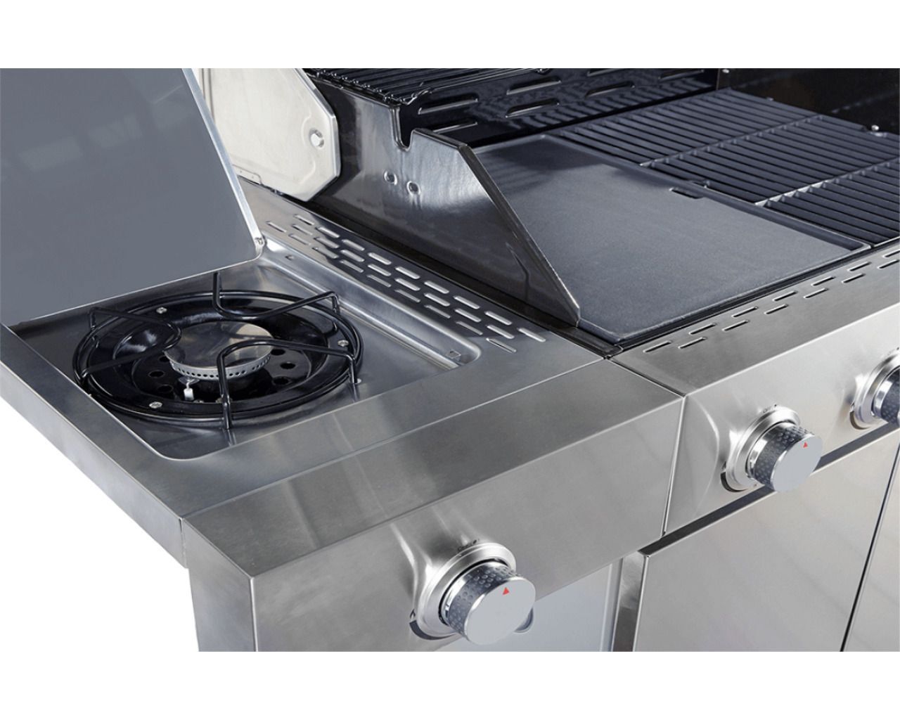 bbq with cooktop