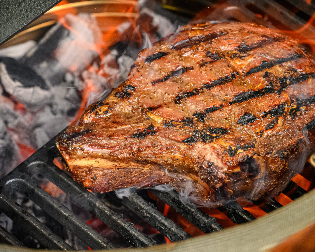 Kamado joe cast iron outlet