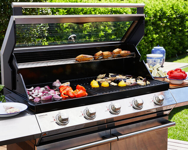 BeefEater Signature 2000 5 Burner BBQ & Trolley, , hi-res