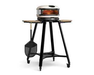 Gozney Arc Essentials Bundle Portable Pizza Oven with Stand and Pizza Peel - Bone