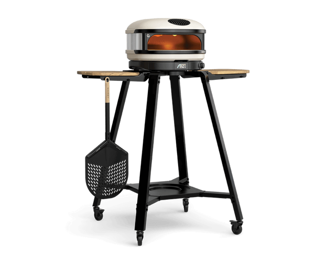 Gozney Arc Essentials Bundle Portable Pizza Oven with Stand and Pizza Peel - Bone, Bone, hi-res image number null