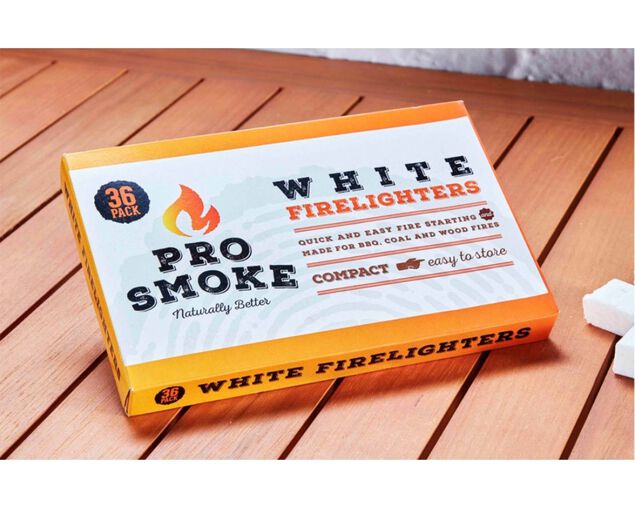 Pro Smoke White Fire Lighters 36pk, , hi-res