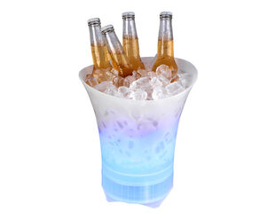 LumiFX 5L LED Ice Bucket with Bluetooth Speaker