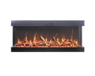 Amantii Smart 72" unit - 14 1/4" in depth 3 sided glass fireplace