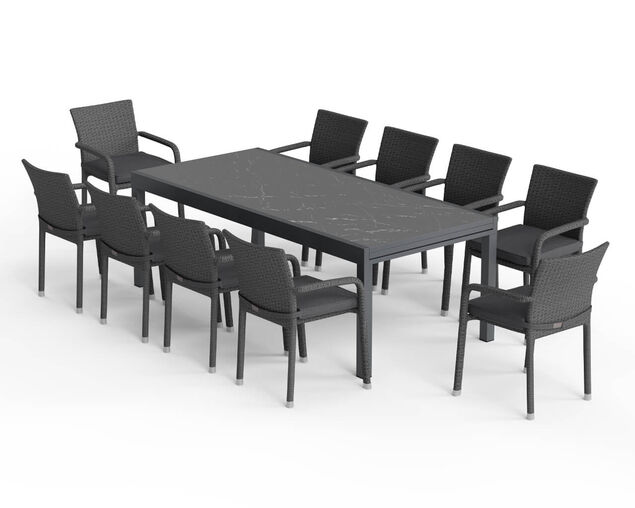 Avalon-Sinta 11 Piece Dining Setting, , hi-res image number null