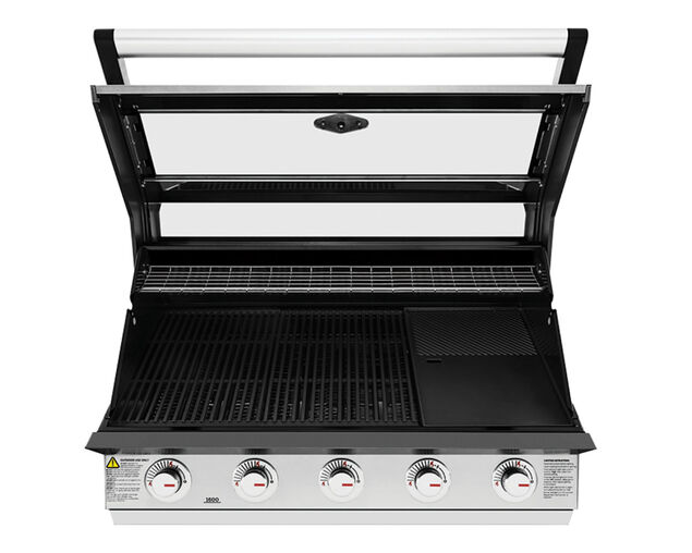 BeefEater 1600 Series 5 Burner Stainless Steel Build In BBQ, , hi-res