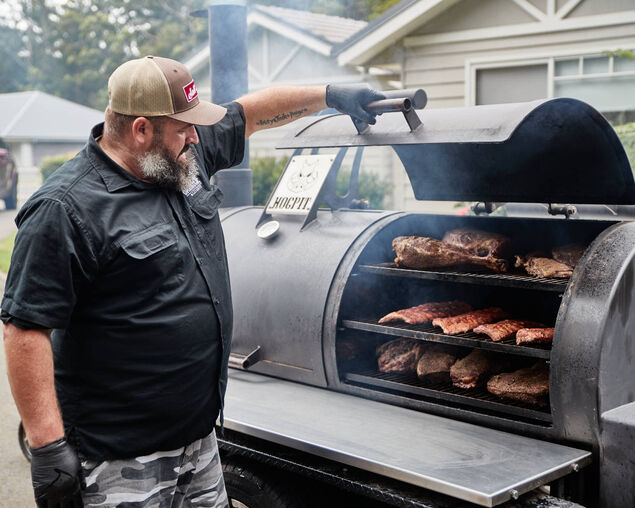 Barbecue Like A Boss Cookbook by Adam Roberts, , hi-res