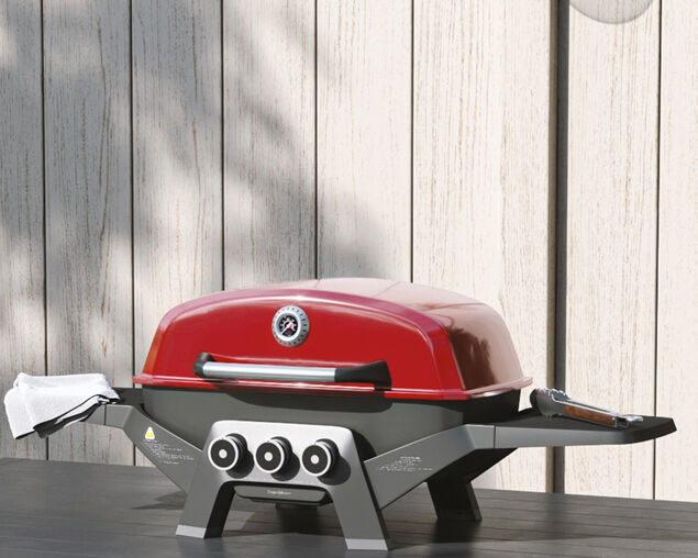 Ziggy Elite Triple Grill LPG BBQ, , hi-res