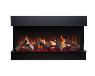 Amantii Smart 60" 3 sided glass electric fireplace Built-in only