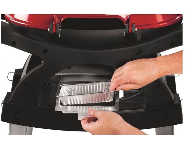 Ziggy Classic Twin Grill LPG BBQ - Gunmetal Grey, Gunmetal Grey, hi-res