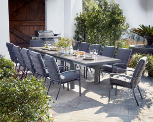 Jette-Phoenix 13 Piece Extension Dining Setting