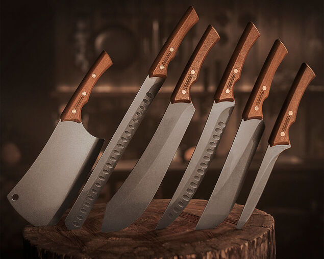 Tramontina Churrasco Black Collection FSC Certified Meat Knife - 10", , hi-res