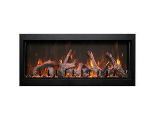 Amantii Smart 88" Electric Deep Built-in only comes with optional black steel surround