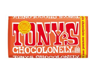 Tony'S Chocolonely Milk Caramel Sea Salt 180G