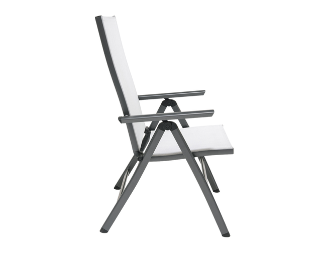 Frankie Adjustable Dining Chair - Grey, Gunmetal Grey, hi-res