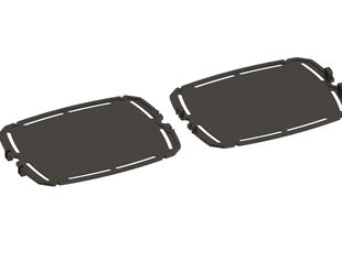 Ziggy Elite Nomad Full Hotplate - Cast Iron