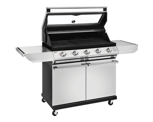BeefEater Signature 2000 5 Burner BBQ & Trolley, , hi-res