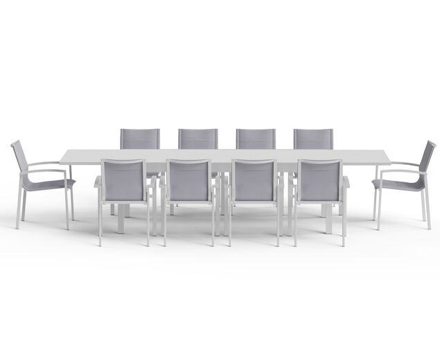 Boston-Sinta 11 Piece Extension Dining Setting, , hi-res