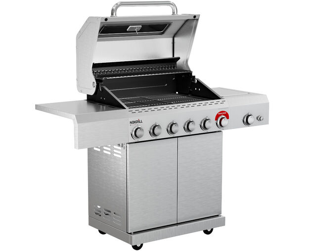 Nexgrill Cucina 6 Burner BBQ with Sear Zone and Side Burner, , hi-res