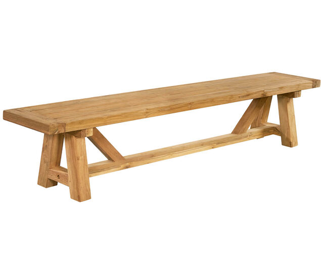 New Holland 3 Piece Teak Bench Setting, , hi-res