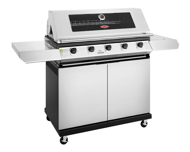 BeefEater 1200 Series - 5 Burner Stainless Steel BBQ With Side Burner, , hi-res
