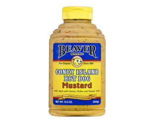 Beaver Coney Island Hot Dog Mustard 354g