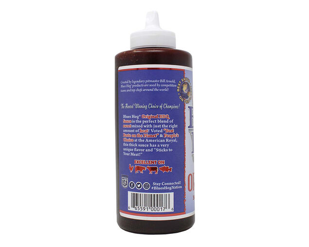 Blues Hog Original BBQ Sauce - 709g Squeeze Bottle, , hi-res