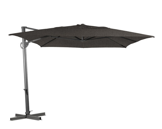 Buy Shelta Savannah 3x4m Rectangular Cantilever Umbrella Charcoal at Barbeques Galore.