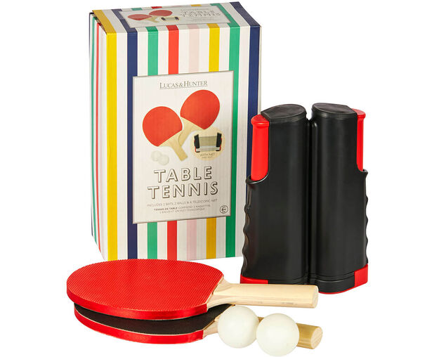 5 Piece Table Tennis Set with Net, , hi-res