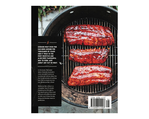 Barbecue Like A Boss Cookbook by Adam Roberts, , hi-res