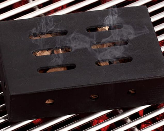 Pro Smoke Cast Iron Smoker Box, , hi-res image number null