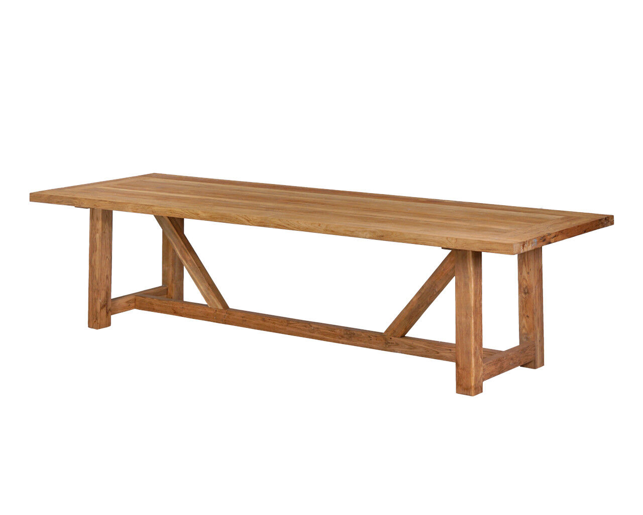 3m teak outdoor shop table