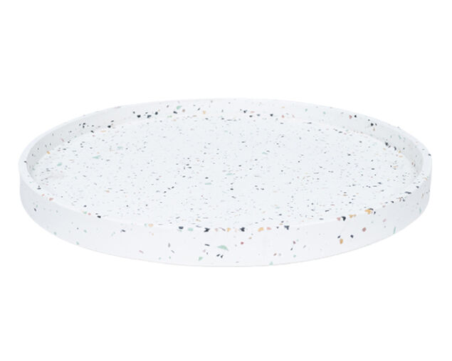 Terrazzo Round Serving Tray, , hi-res image number null