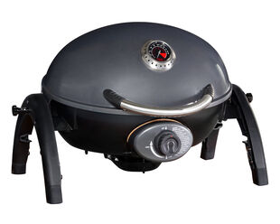 Ziggy Classic Single Burner Portable Grill LPG BBQ - Gunmetal Grey