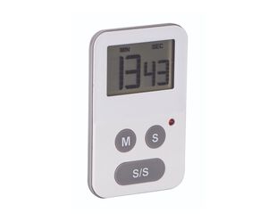 Avanti Digital Kitchen Timer With Light - White
