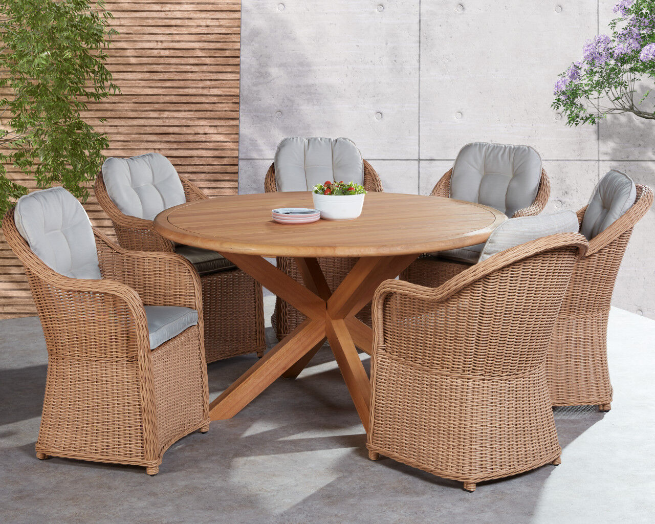 Alps 4 store seater dining set