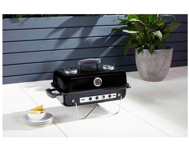 Billabong Portable BBQ with Thermometer, , hi-res