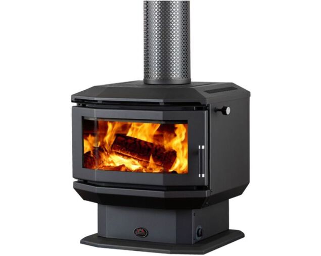 Buy Saxon Walnut Freestanding Wood Heater at Barbeques Galore.