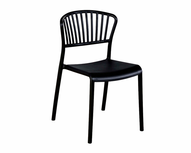 Florence Dining Chair - Black, Black, hi-res image number null