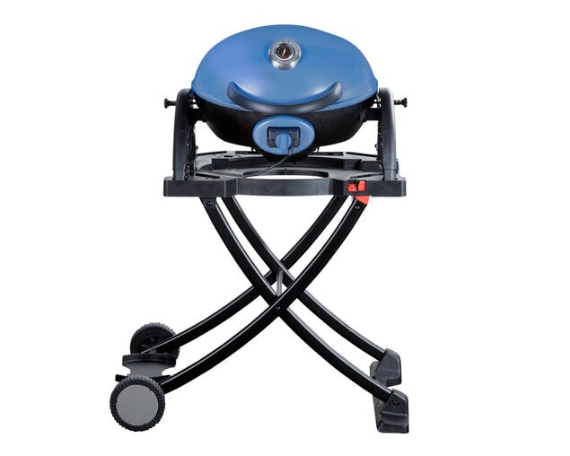 Ziggy Single Burner Electric Grill BBQ Plus Folding Cart Bundle, , hi-res