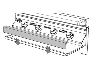 BeefEater Trim Kit for Signature 3000E/S 5 burner built-in barbecue