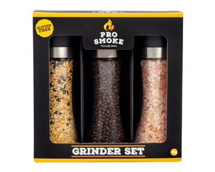 Pro Smoke Salt and Pepper Grinder Pack