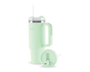 Avanti Hydroquench Insulated Travel Tumbler with Two Lids 1L - Soft Mint